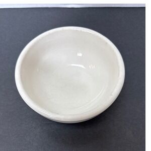 Wallace China Vintage White Restaurant Ware Bowl 5 Inch Soup Cereal